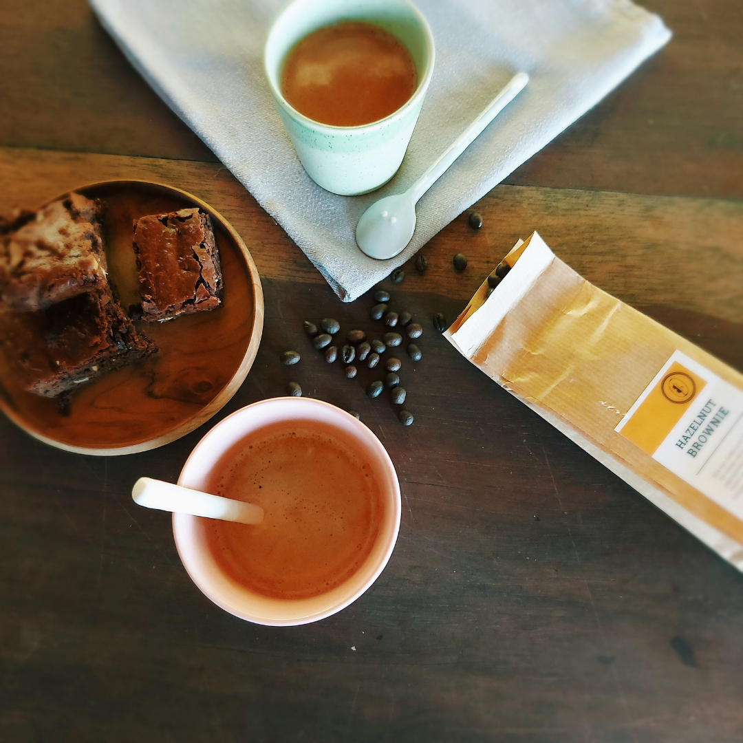 Koffie Hazelnut Brownie