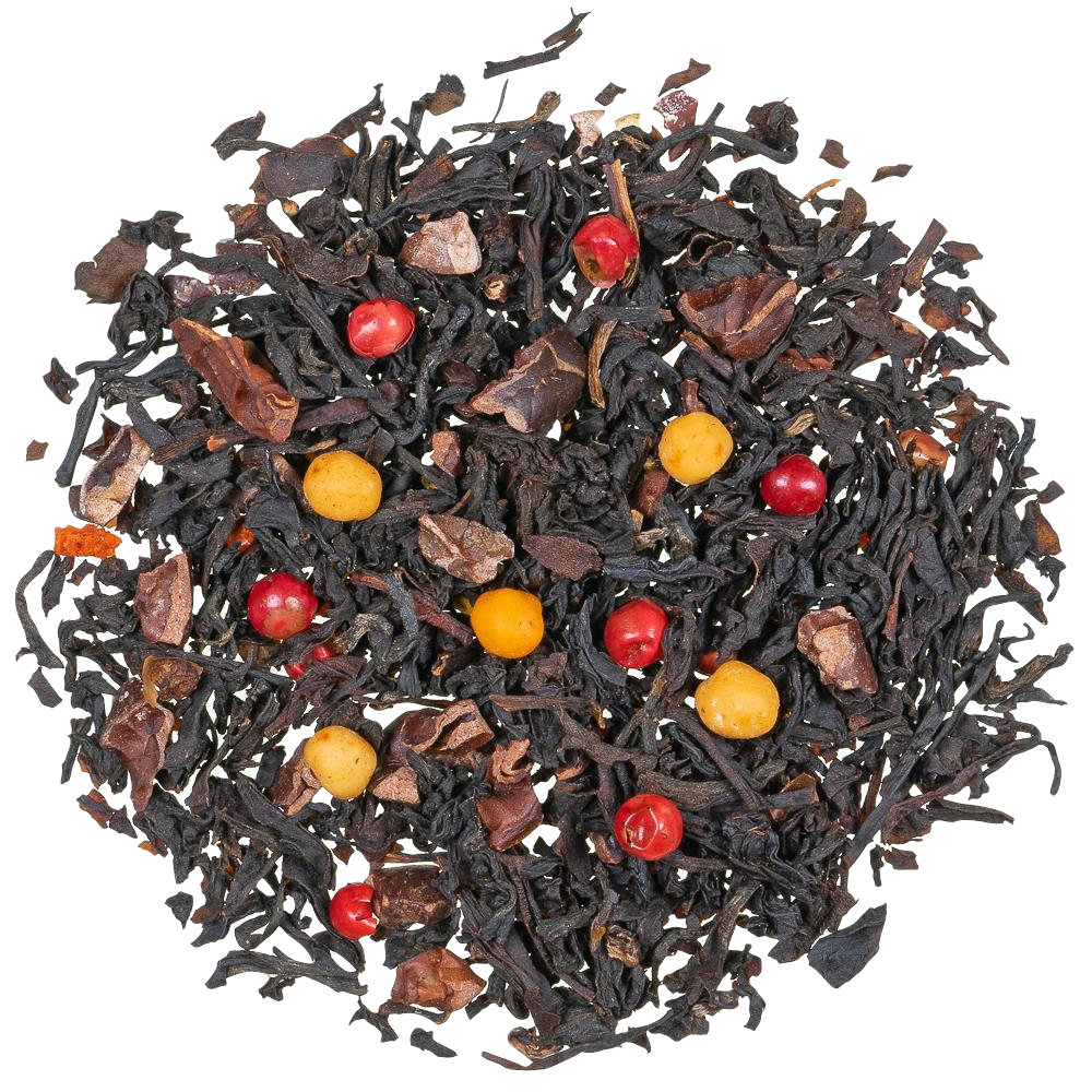 Zwarte thee Chilli Truffle*
